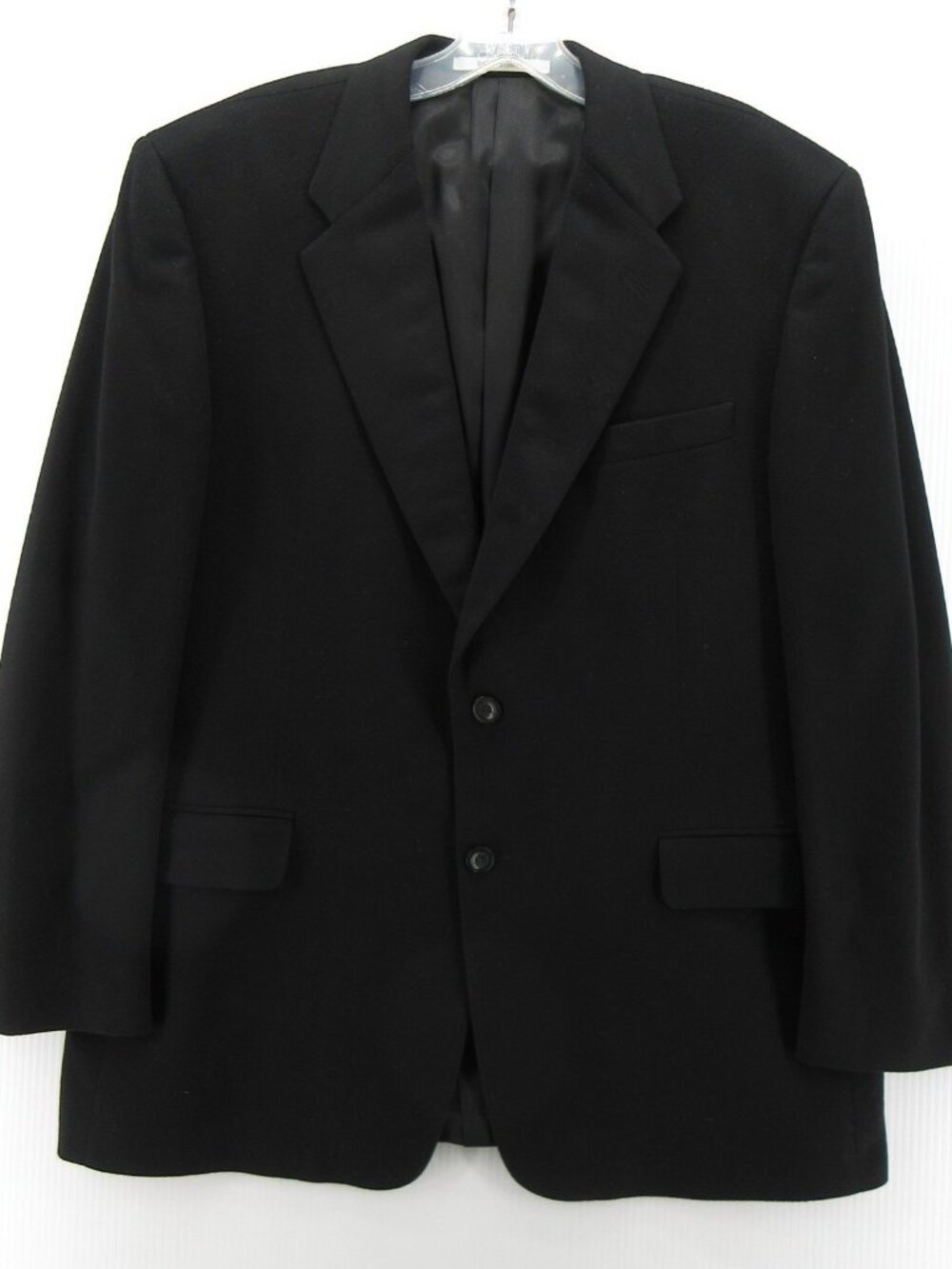 VINTAGE Hickey Freeman Sport Coat 44 Short Loro Piana Blazer Cashmere